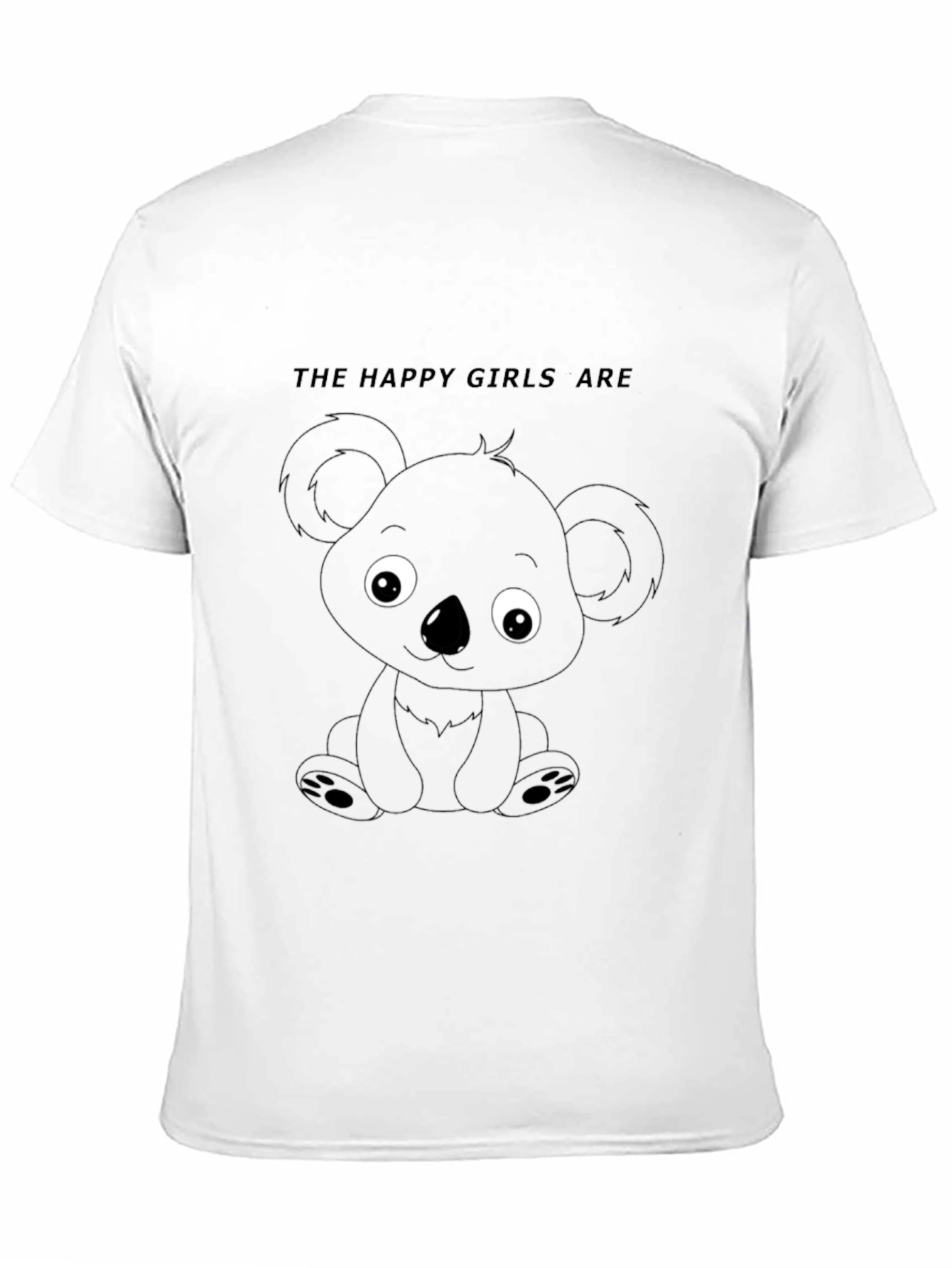 Koala Graphic Tee - Happy Girls Are