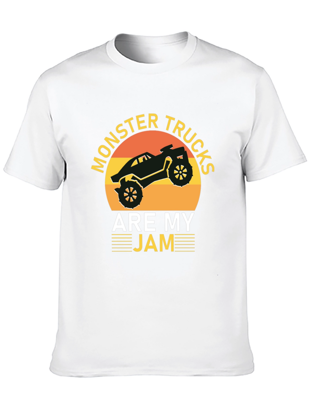 Monster Trucks Are My Jam Graphic T-Shirt