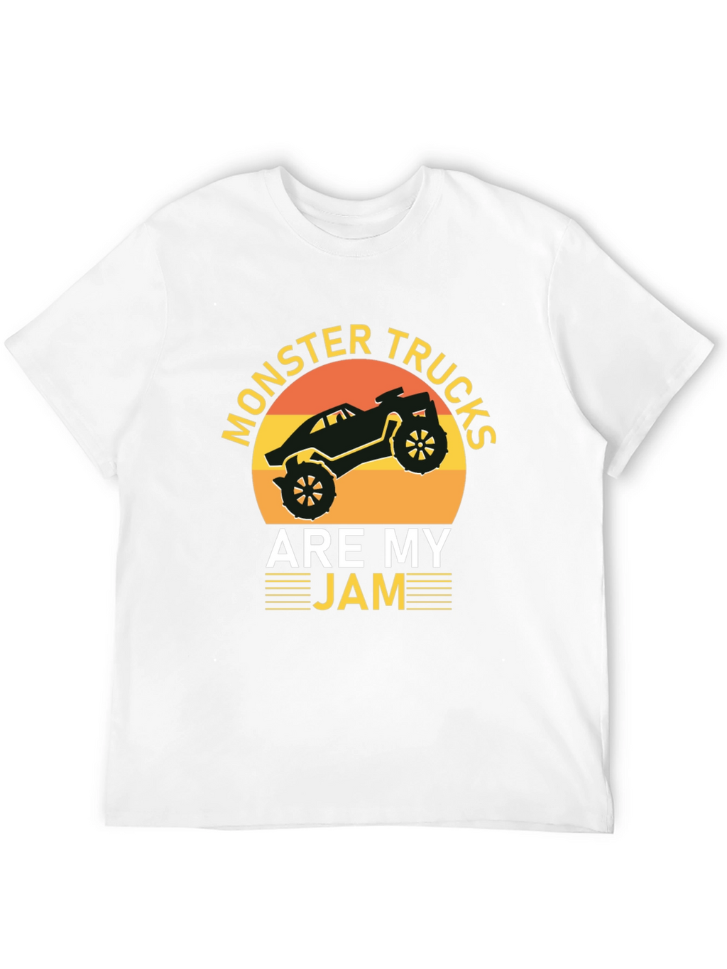 Monster Trucks Are My Jam Graphic T-Shirt