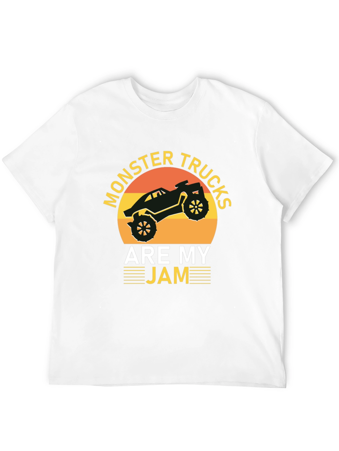 Monster Trucks Are My Jam Graphic T-Shirt