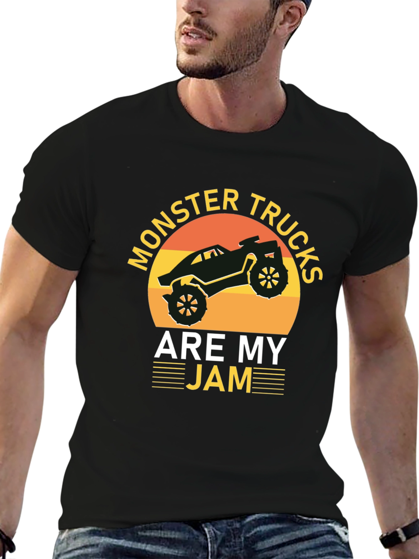 Monster Trucks Are My Jam Graphic T-Shirt