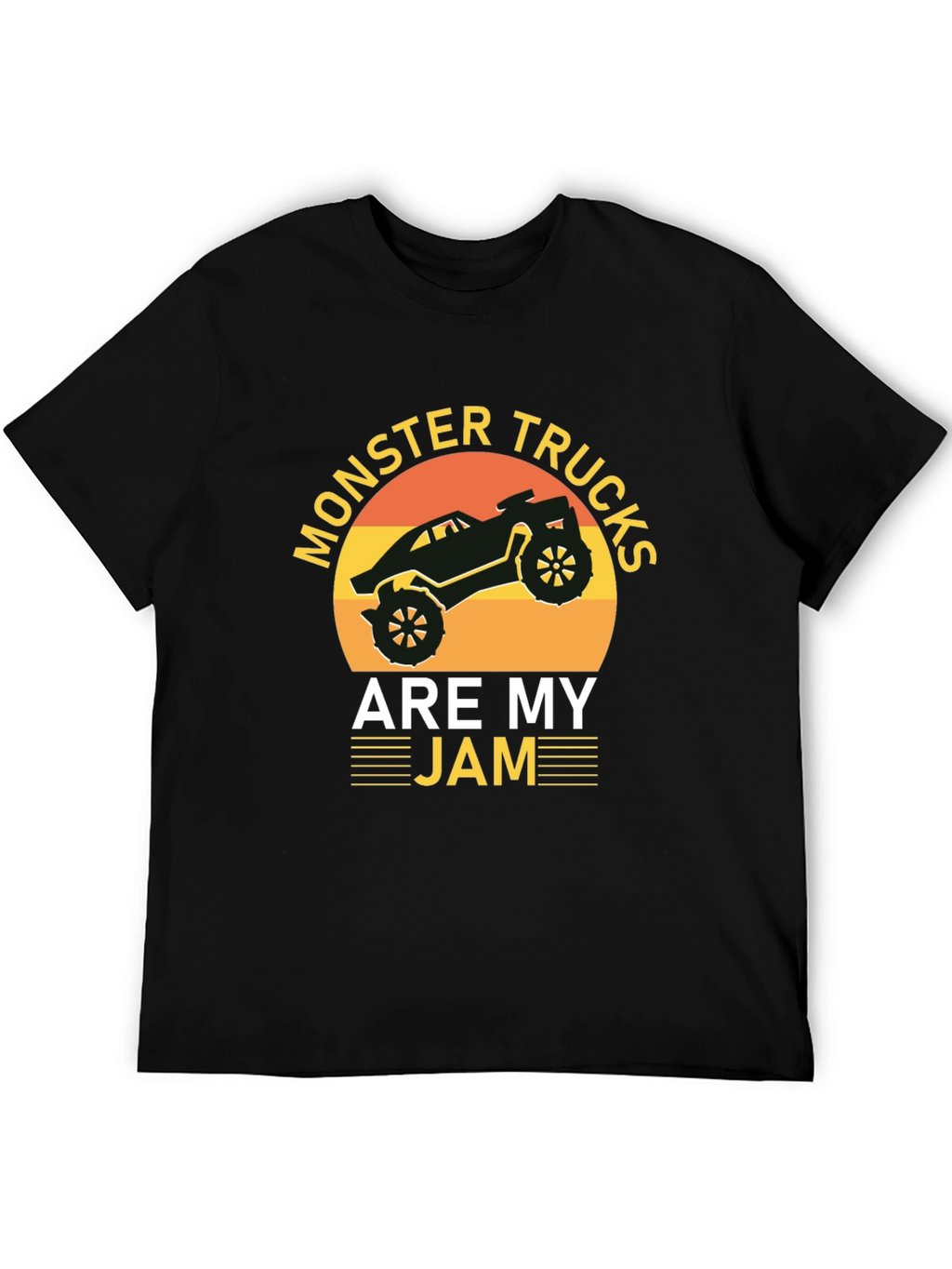 Monster Trucks Are My Jam Graphic T-Shirt