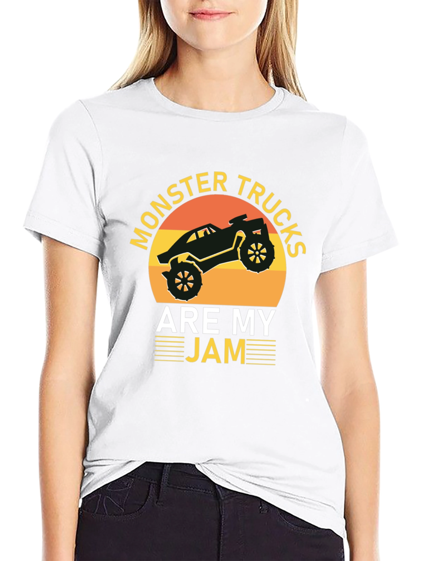Monster Trucks Are My Jam Graphic T-Shirt