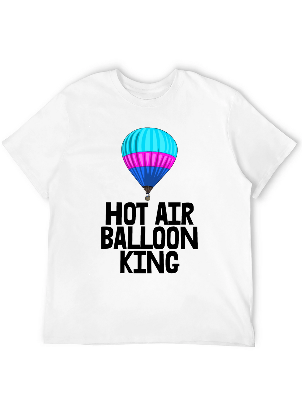 Hot Air Balloon King Graphic Tee