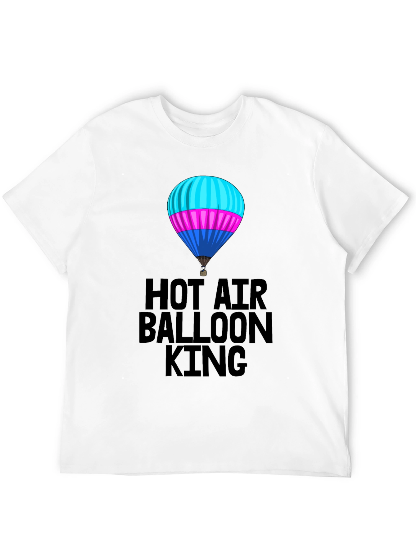 Hot Air Balloon King Graphic Tee