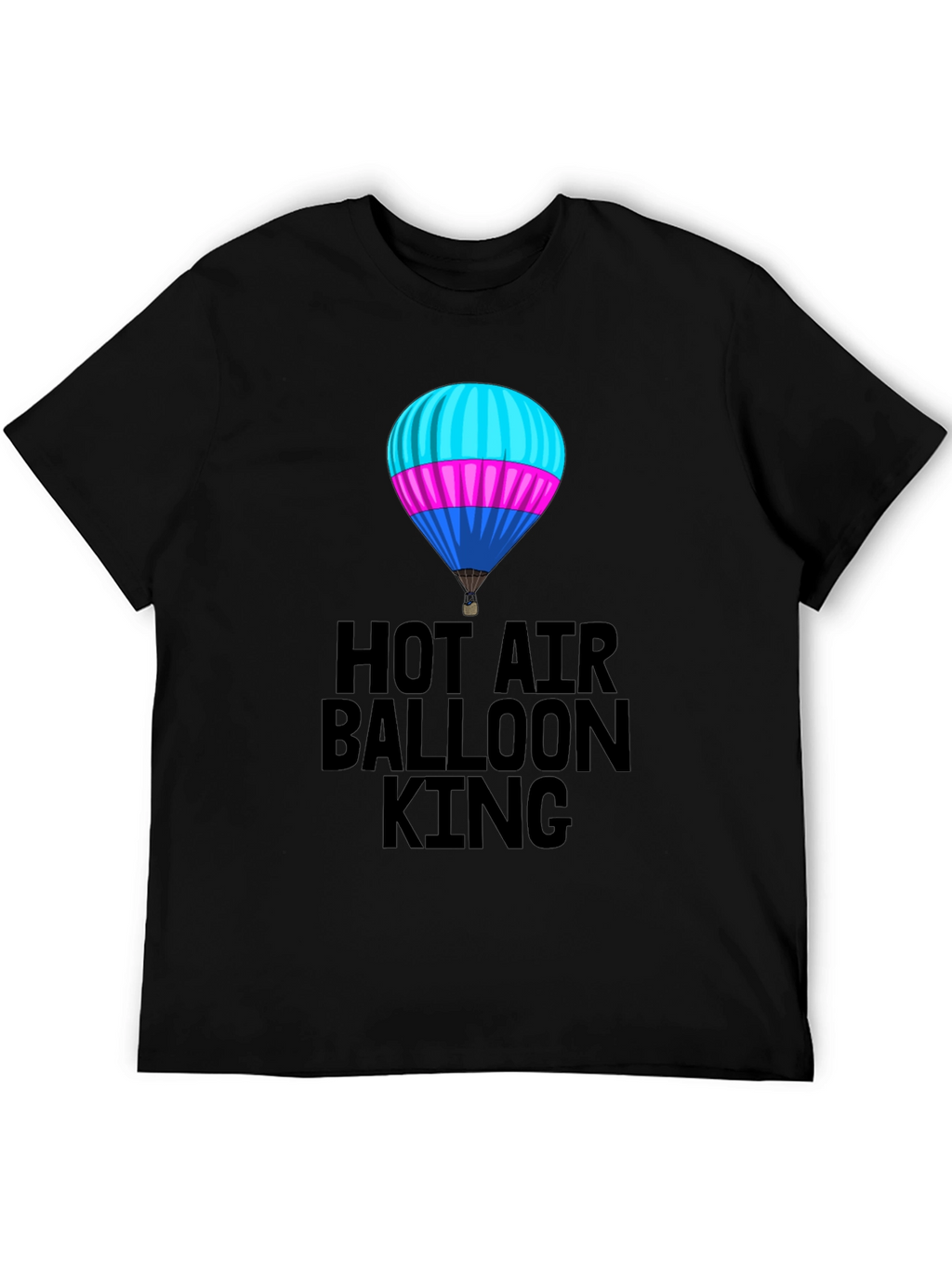 Hot Air Balloon King Graphic Tee