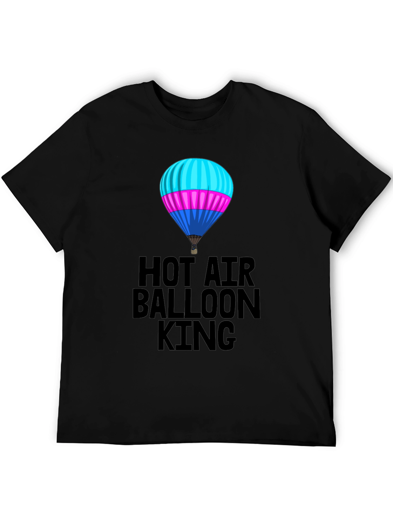 Hot Air Balloon King Graphic Tee
