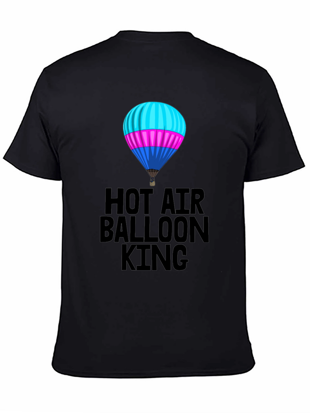 Hot Air Balloon King Graphic Tee
