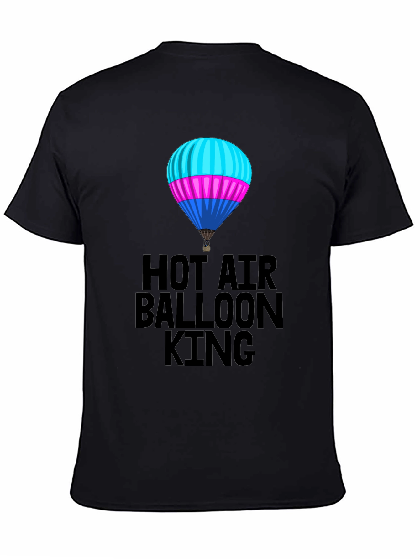 Hot Air Balloon King Graphic Tee