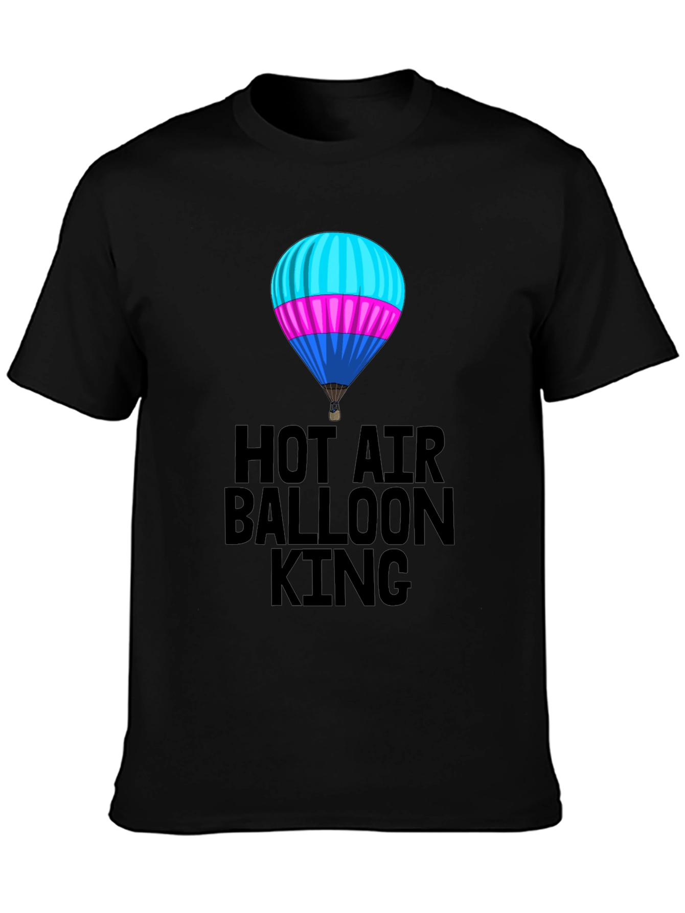 Hot Air Balloon King Graphic Tee