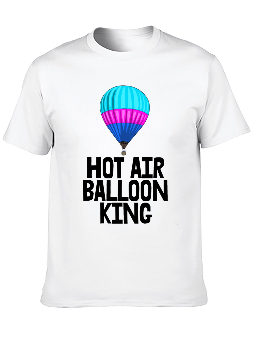 Hot Air Balloon King Graphic Tee