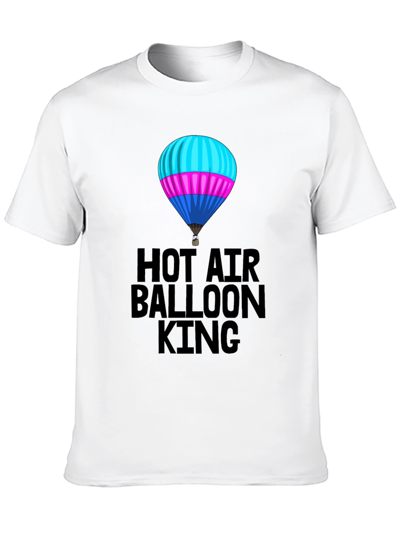 Hot Air Balloon King Graphic Tee