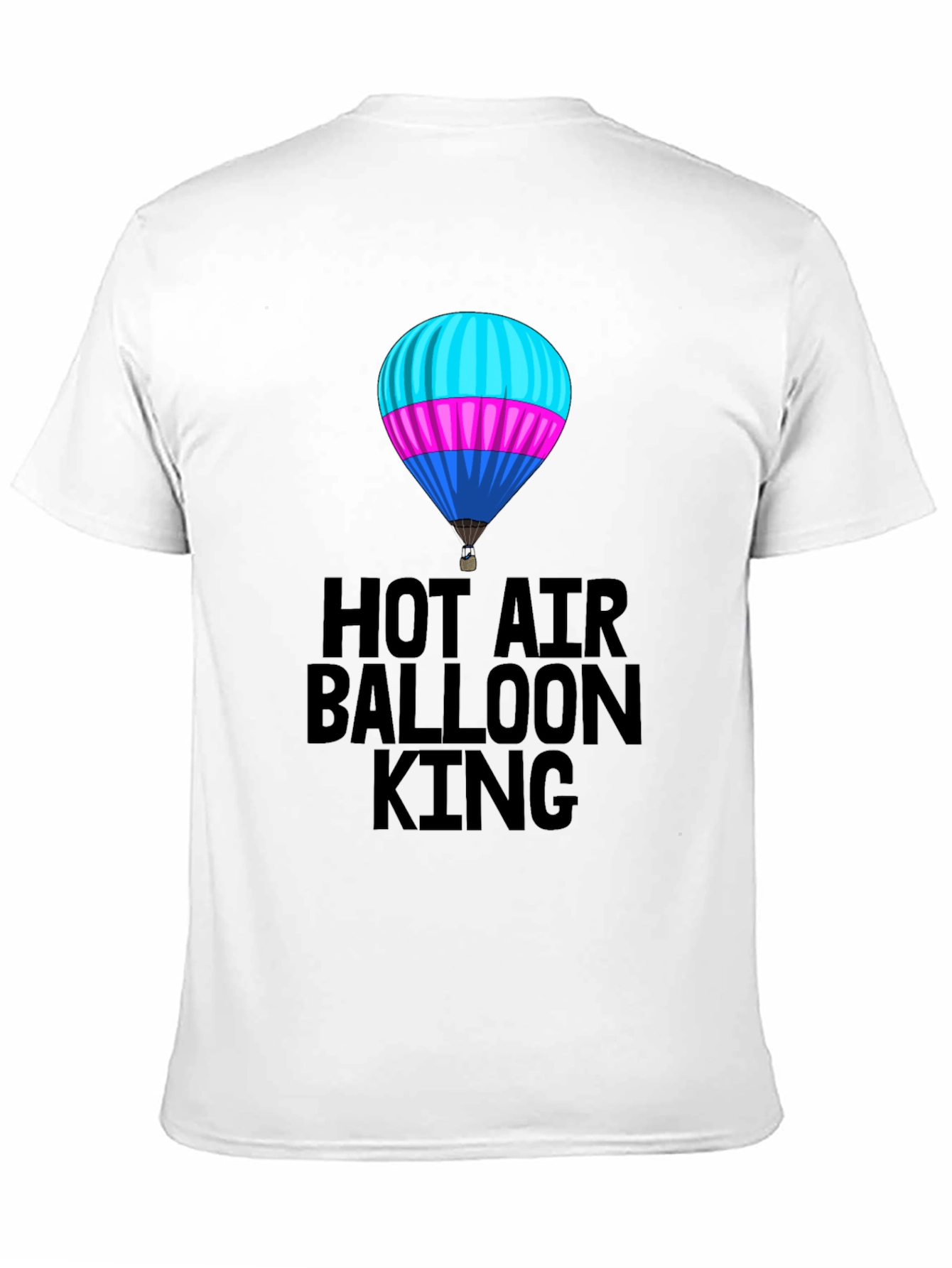 Hot Air Balloon King Graphic Tee