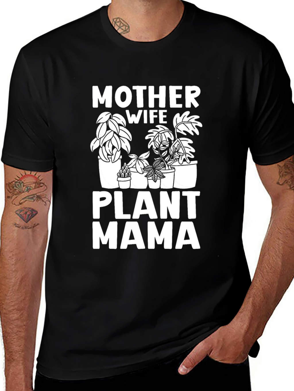 Mother Wife Plant Mama T-Shirt