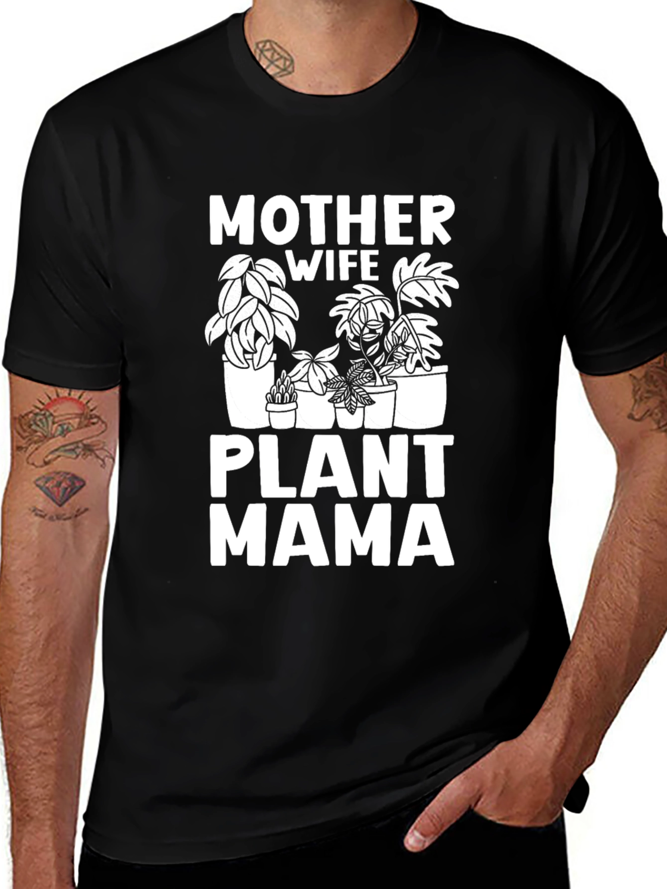 Mother Wife Plant Mama T-Shirt