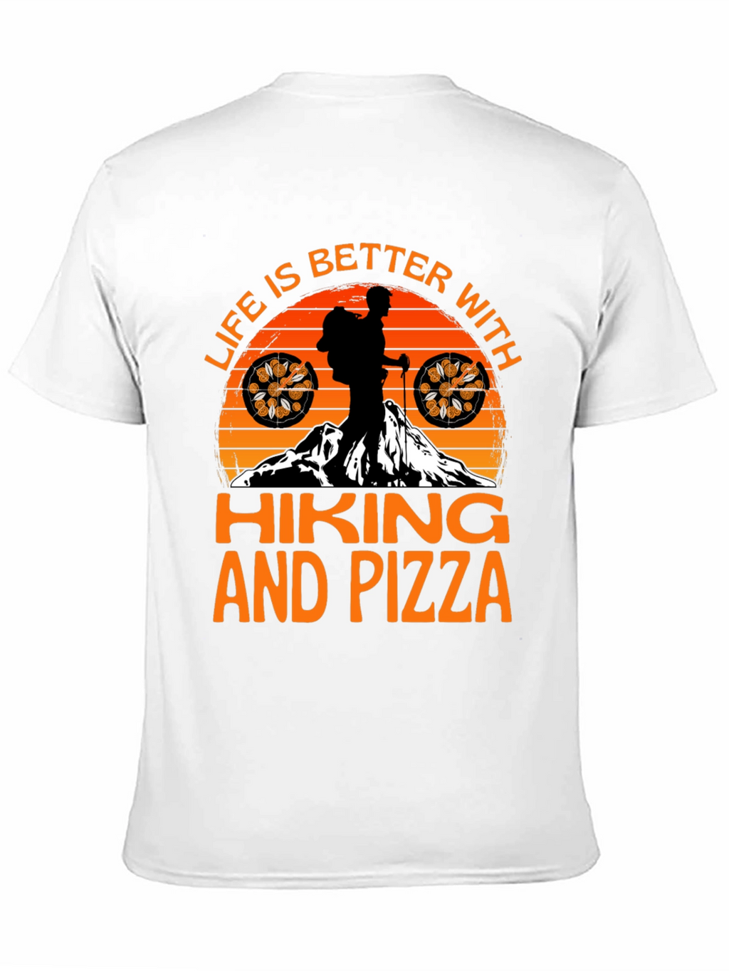 Hiking and Pizza T-Shirt - Adventure Time!