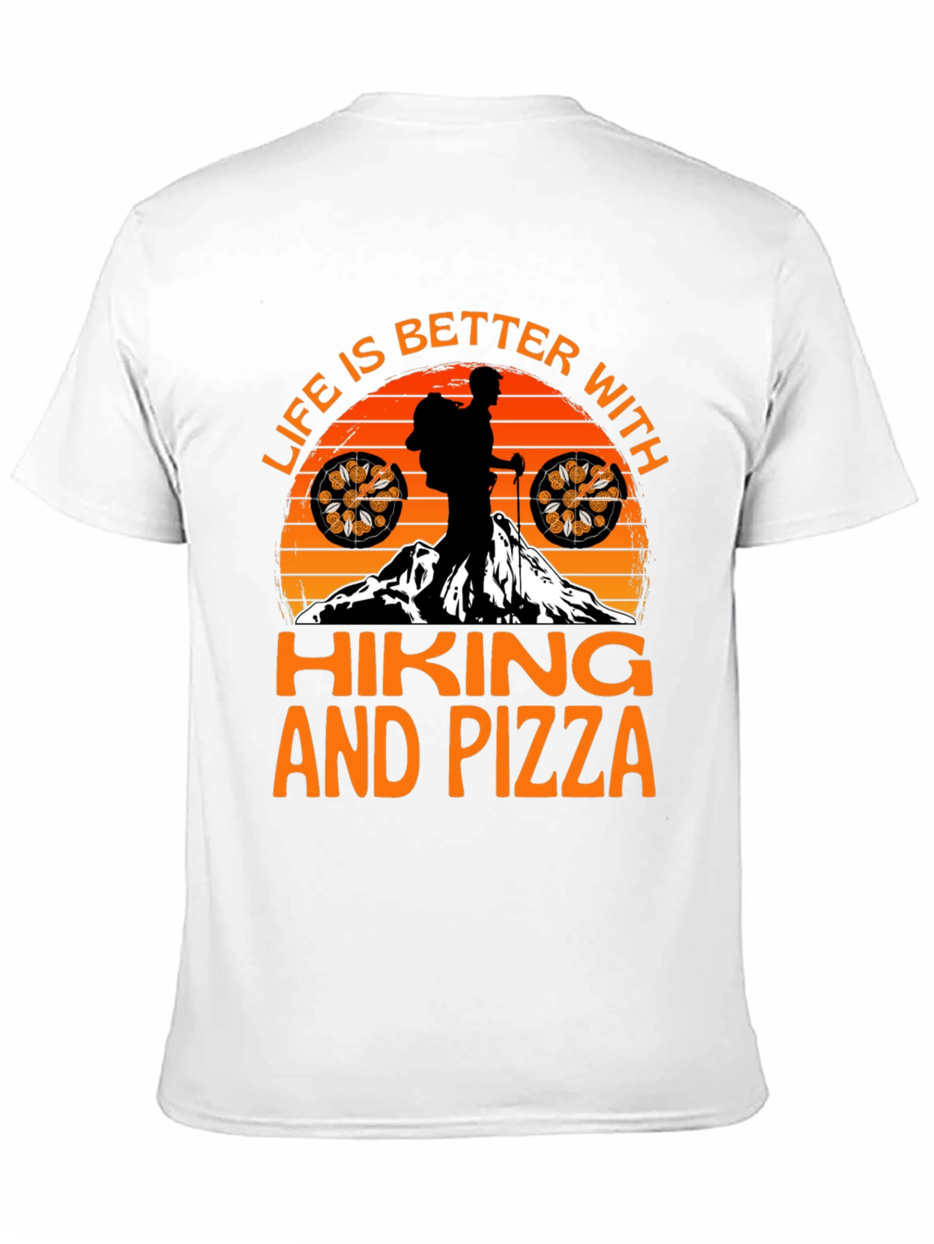 Hiking and Pizza T-Shirt - Adventure Time!