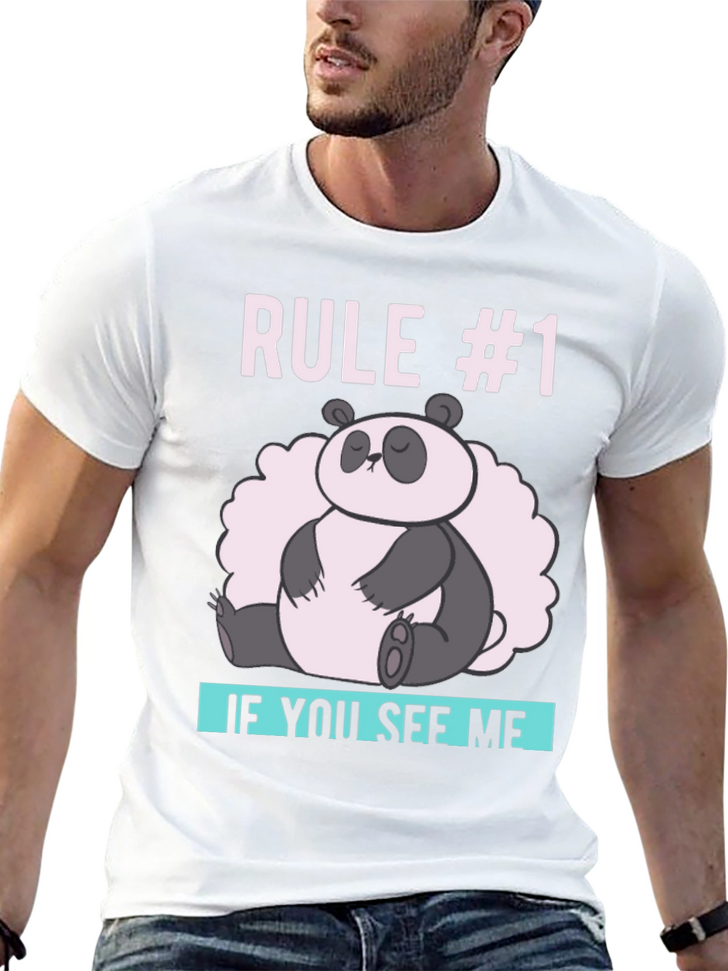 Rule #1 Panda T-Shirt - Lazy Day Essential