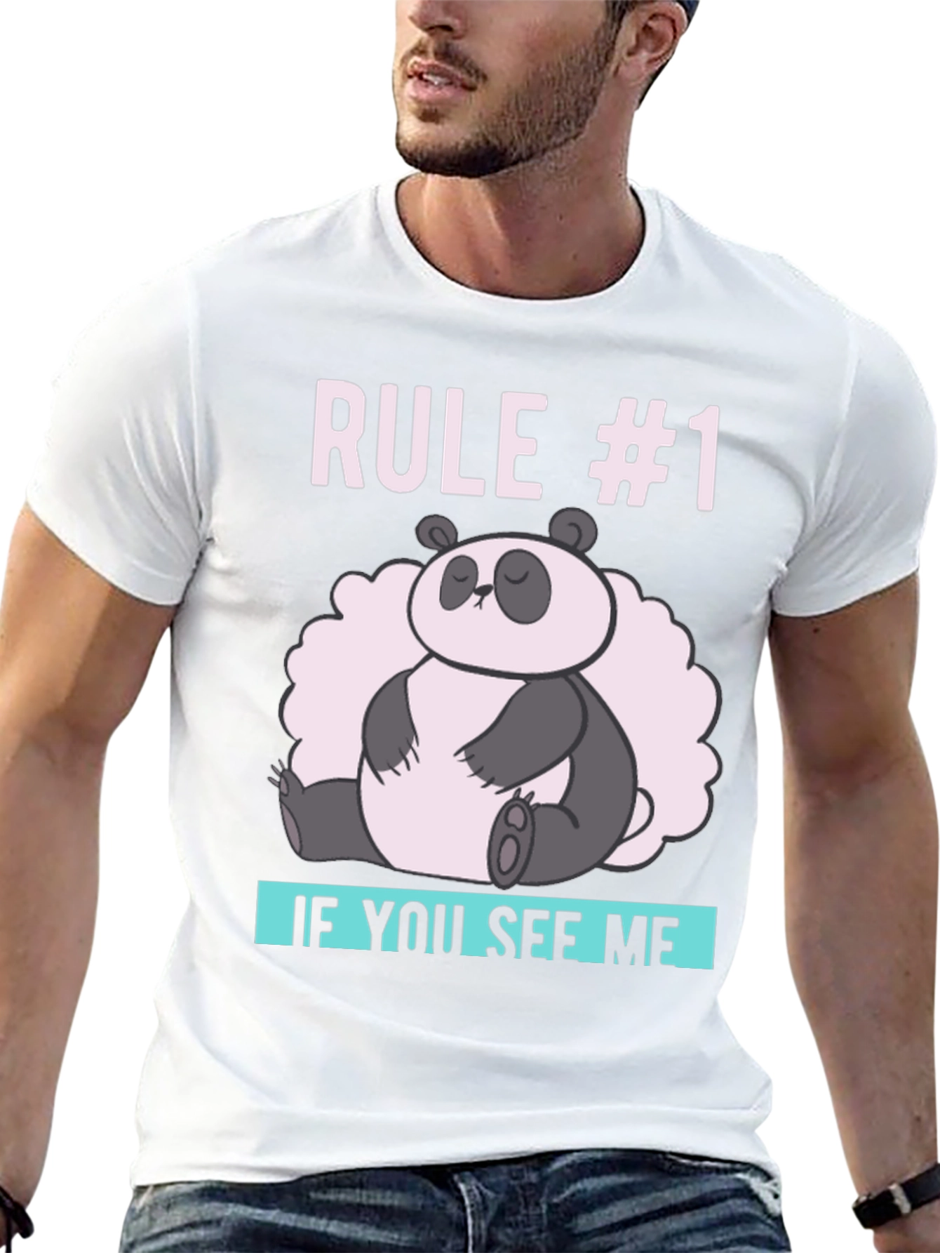 Rule #1 Panda T-Shirt - Lazy Day Essential