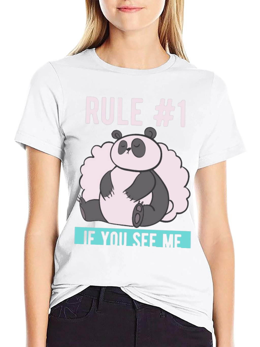 Rule #1 Panda T-Shirt - Lazy Day Essential