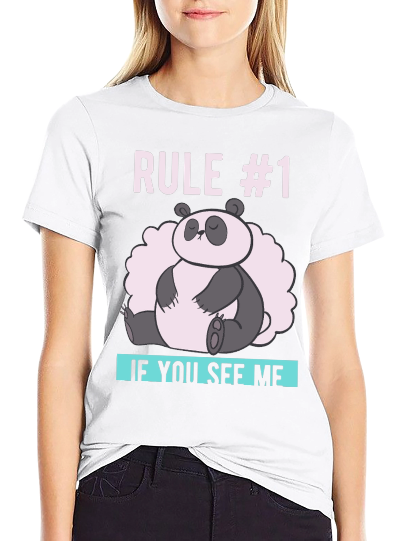 Rule #1 Panda T-Shirt - Lazy Day Essential