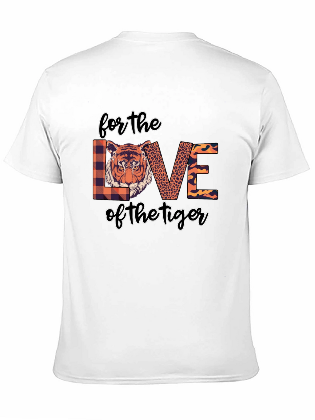 Tiger Love Graphic Tee - Black T-Shirt