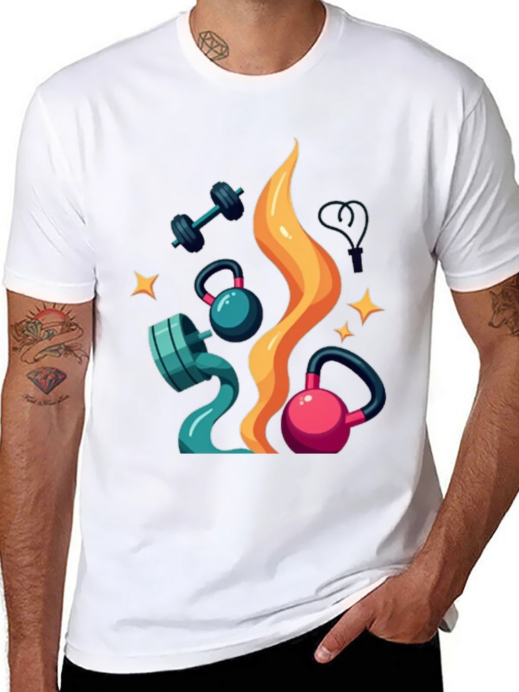 Workout Graphic Tee - Gym Lover Gift