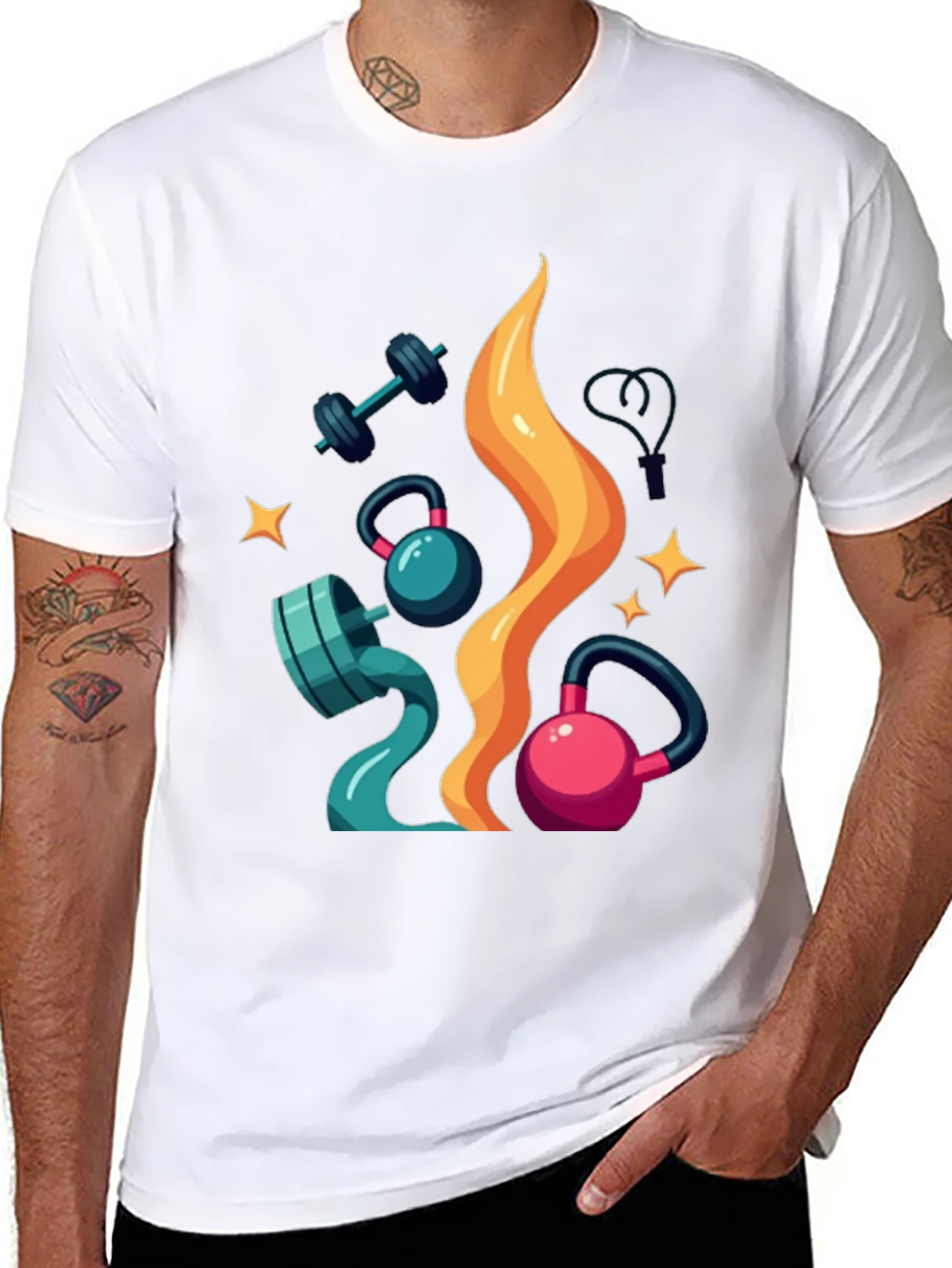 Workout Graphic Tee - Gym Lover Gift