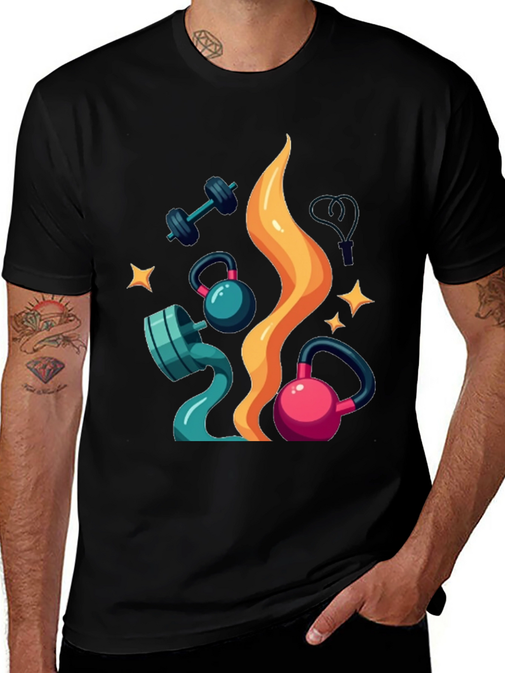 Workout Graphic Tee - Gym Lover Gift