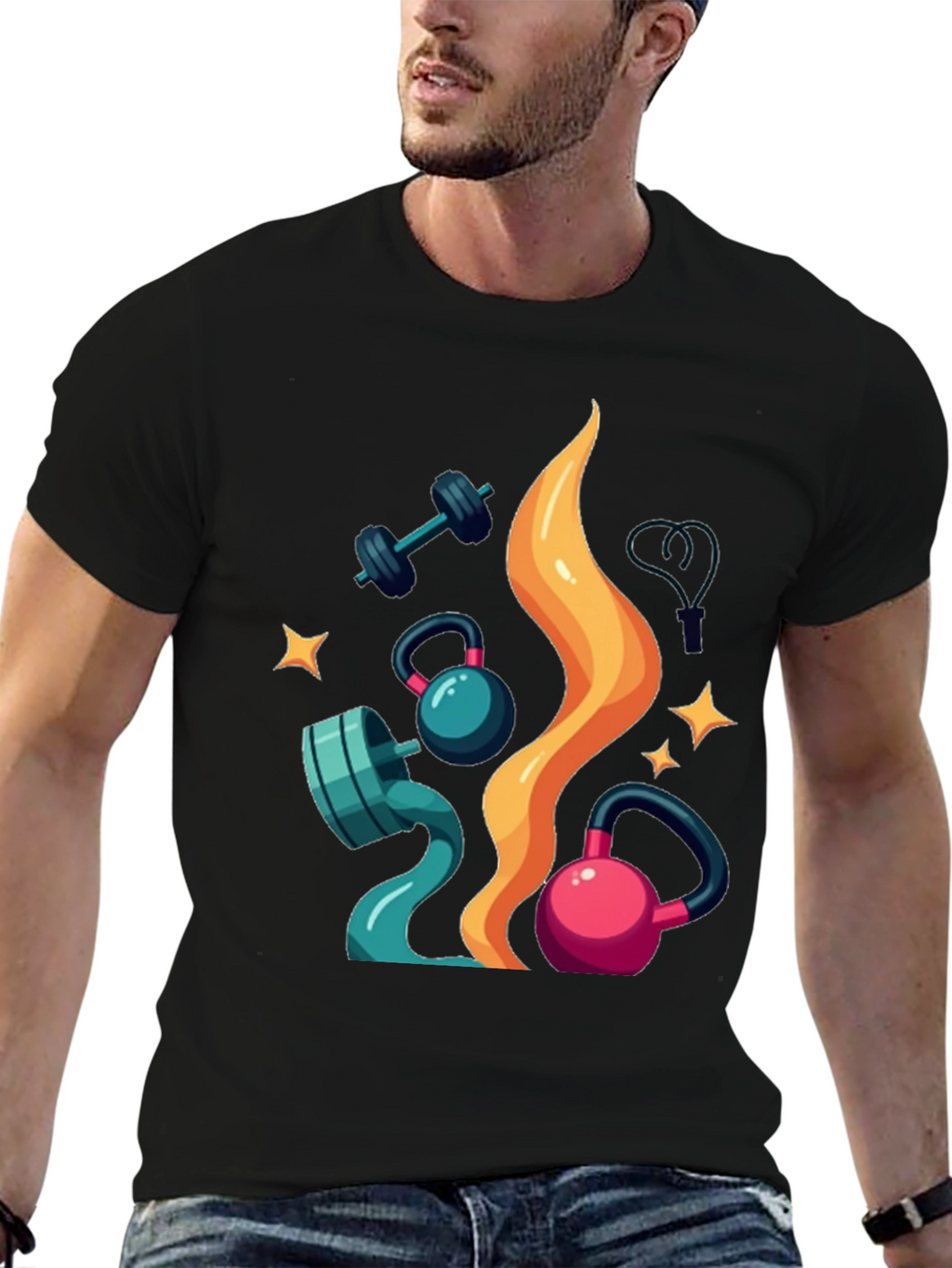 Workout Graphic Tee - Gym Lover Gift