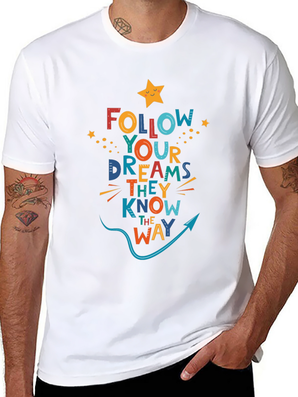 Follow Your Dreams Graphic T-Shirt