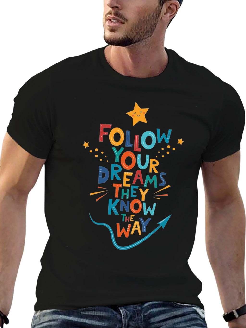 Follow Your Dreams Graphic T-Shirt