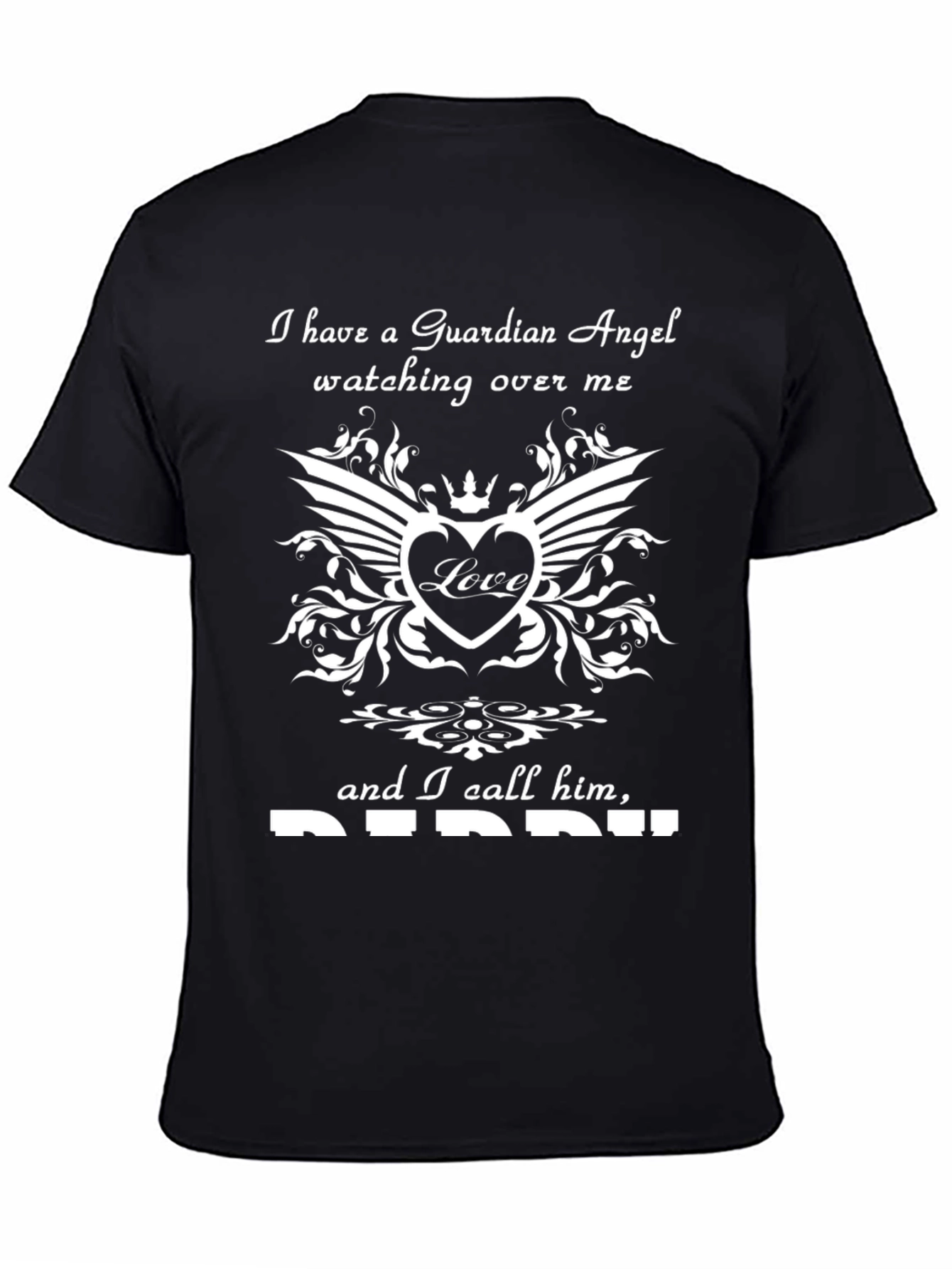 Guardian Angel Daddy T-Shirt - Loving Remembrance