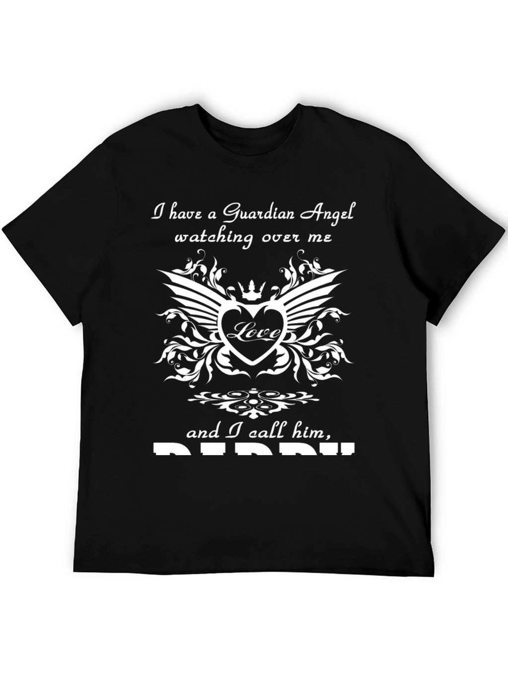 Guardian Angel Daddy T-Shirt - Loving Remembrance