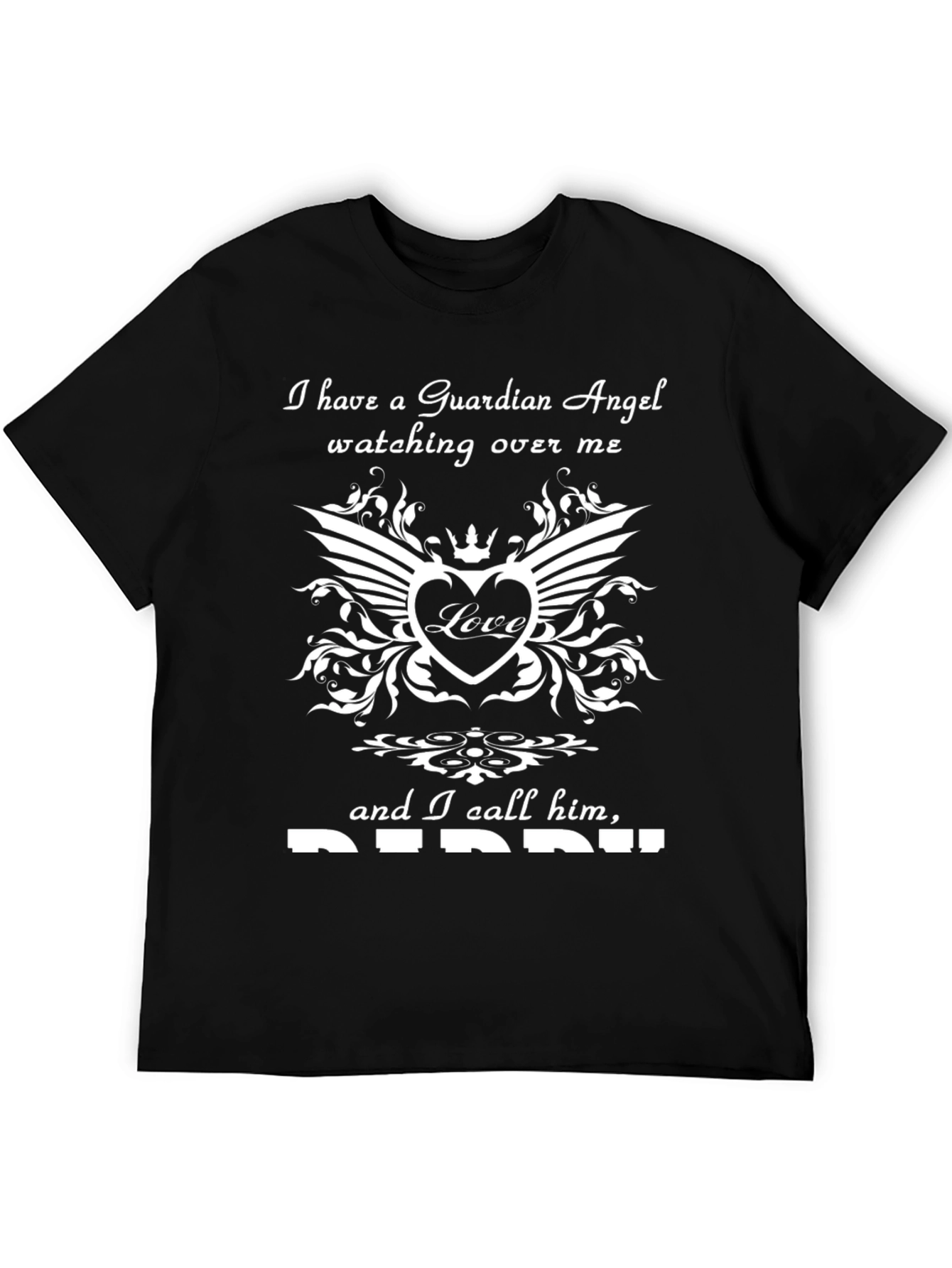 Guardian Angel Daddy T-Shirt - Loving Remembrance
