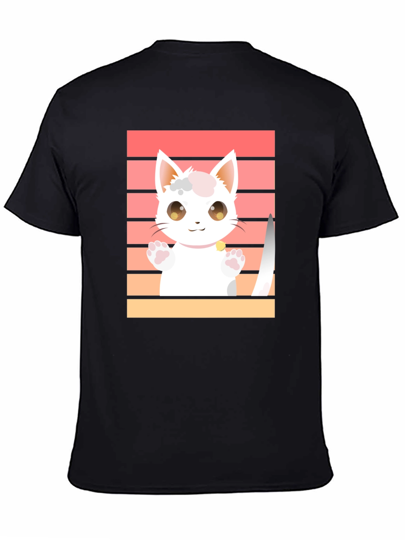 Cute Cat T-Shirt - Kawaii Kitten Graphic Tee