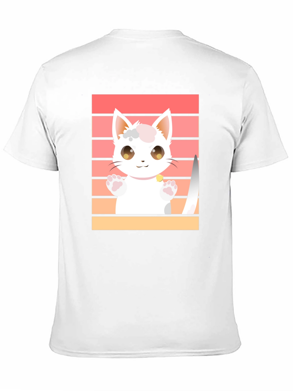 Cute Cat T-Shirt - Kawaii Kitten Graphic Tee
