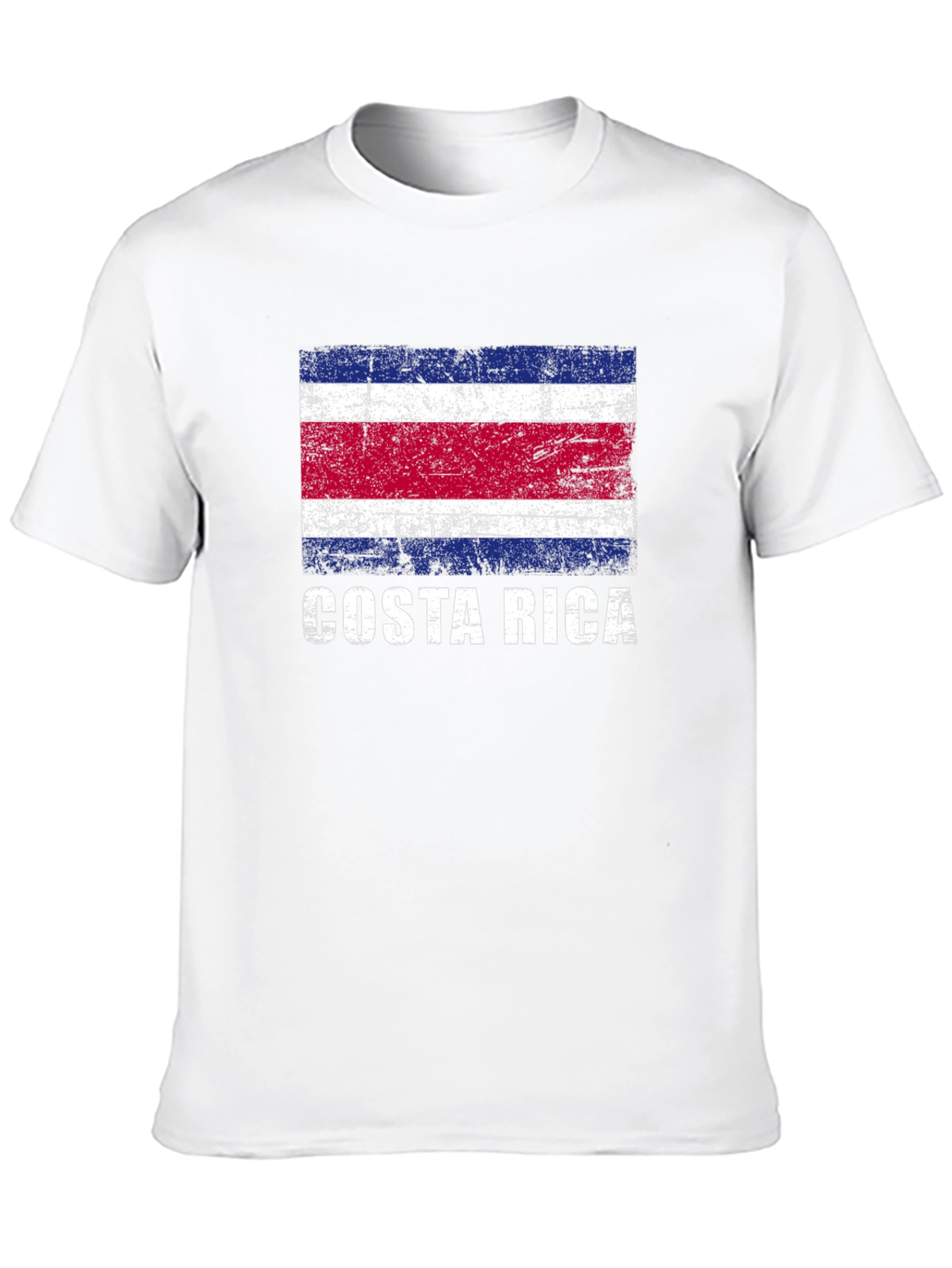 Costa Rica Flag Graphic T-Shirt - Patriotic Pride