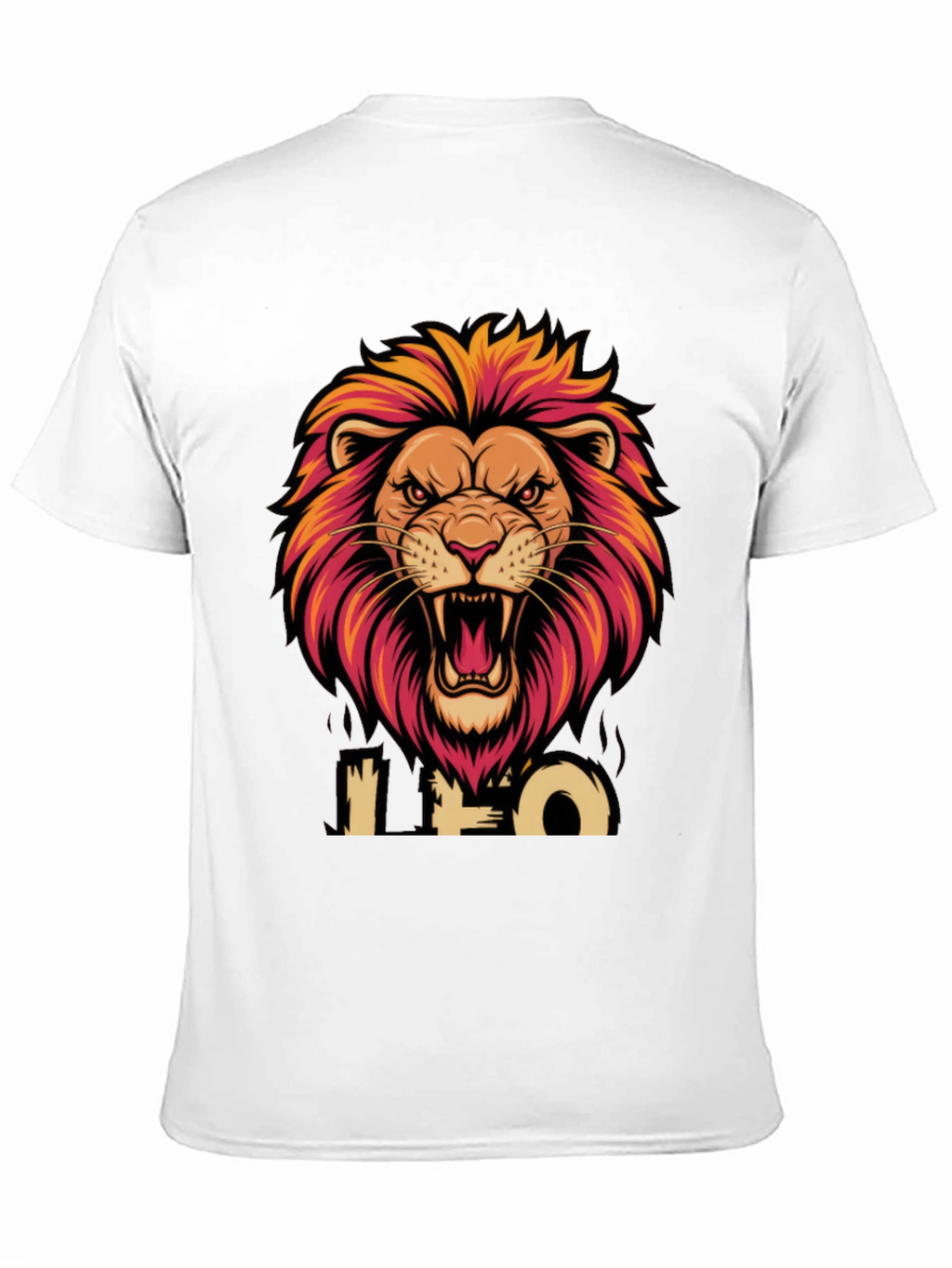 Leo Zodiac Lion Graphic T-Shirt