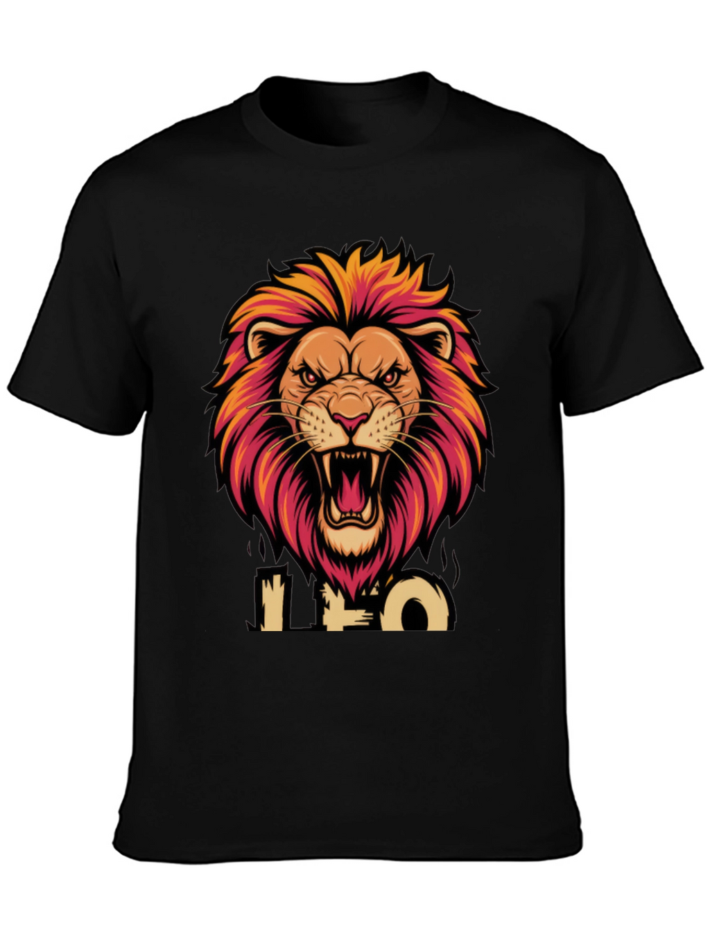 Leo Zodiac Lion Graphic T-Shirt