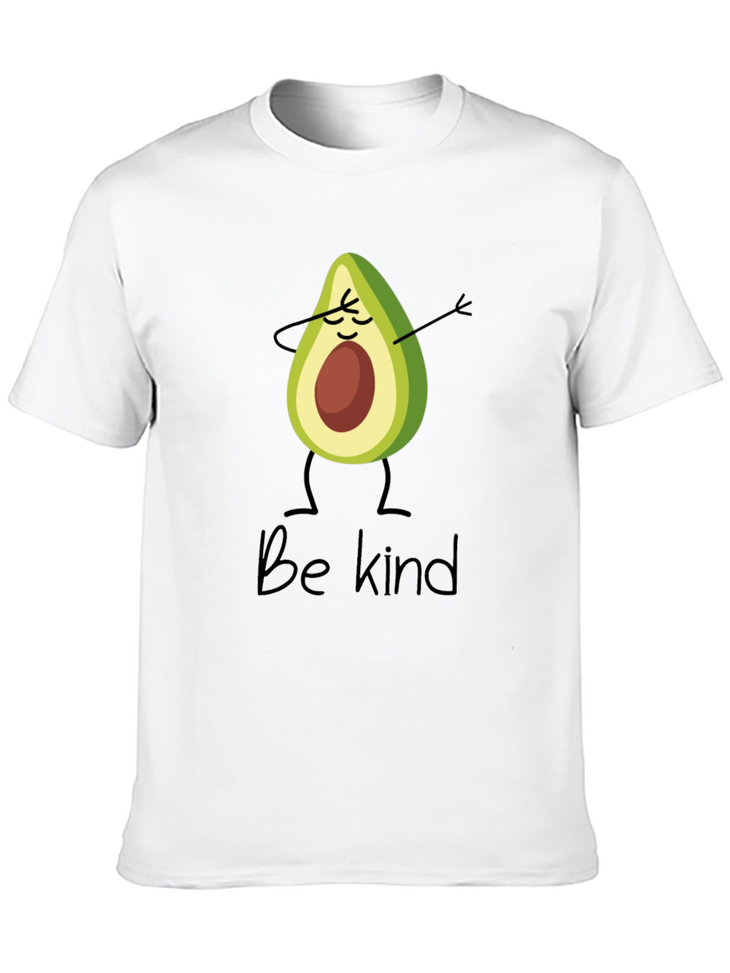 Be Kind Avocado Dabbing Graphic T-Shirt