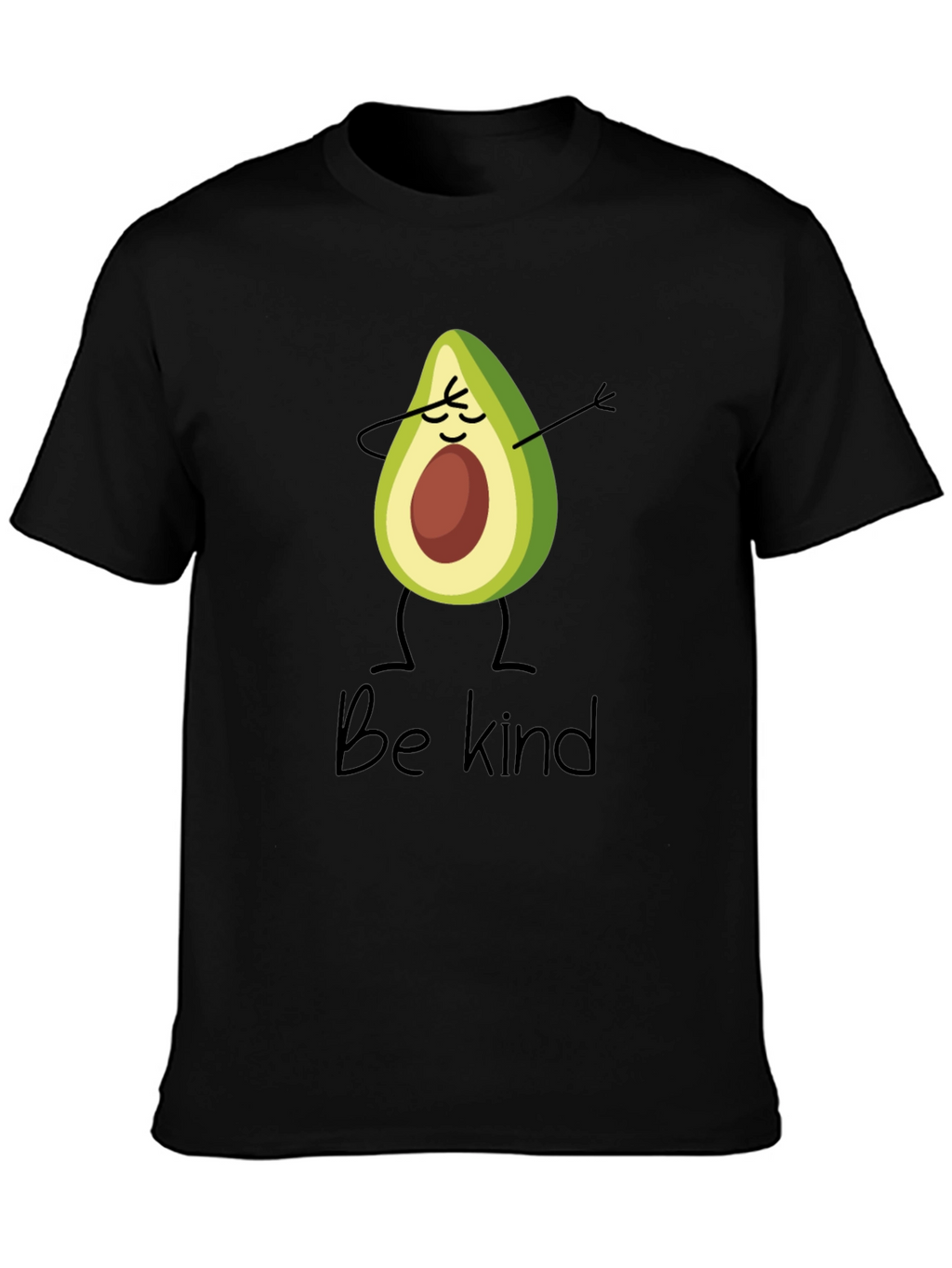 Be Kind Avocado Dabbing Graphic T-Shirt