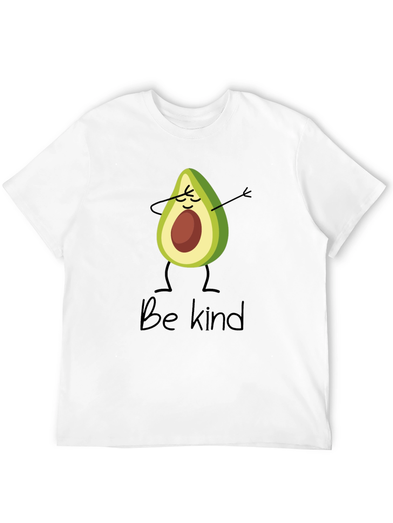Be Kind Avocado Dabbing Graphic T-Shirt