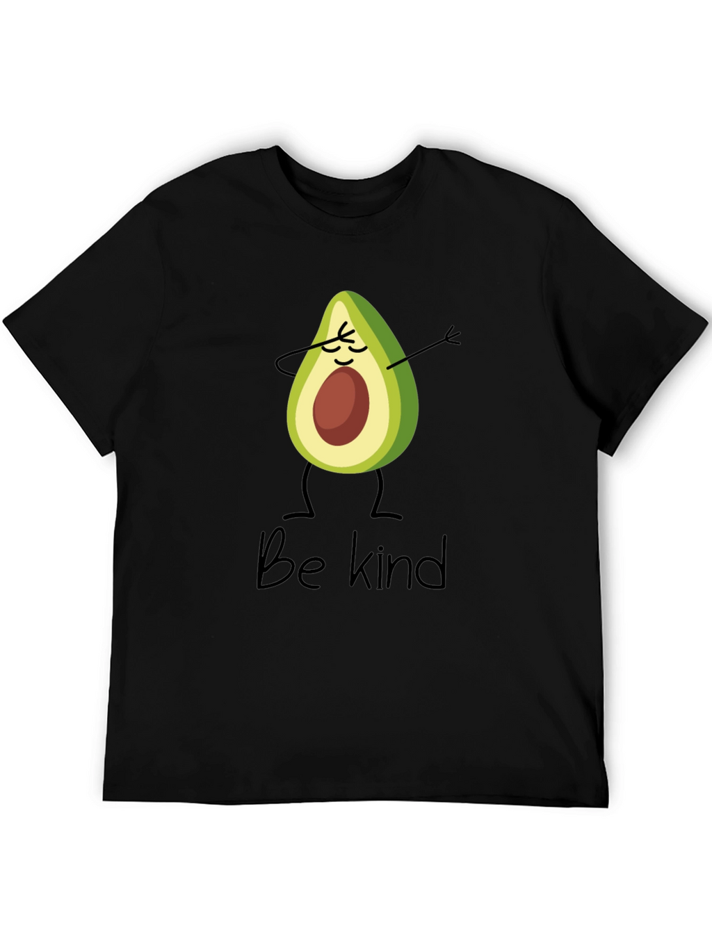 Be Kind Avocado Dabbing Graphic T-Shirt