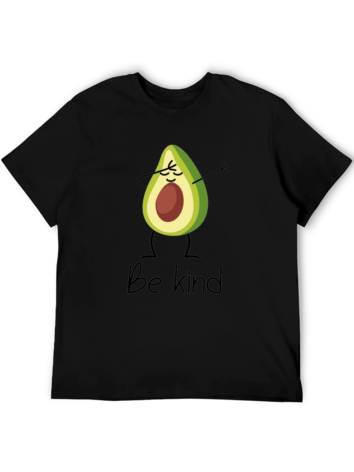 Be Kind Avocado Dabbing Graphic T-Shirt