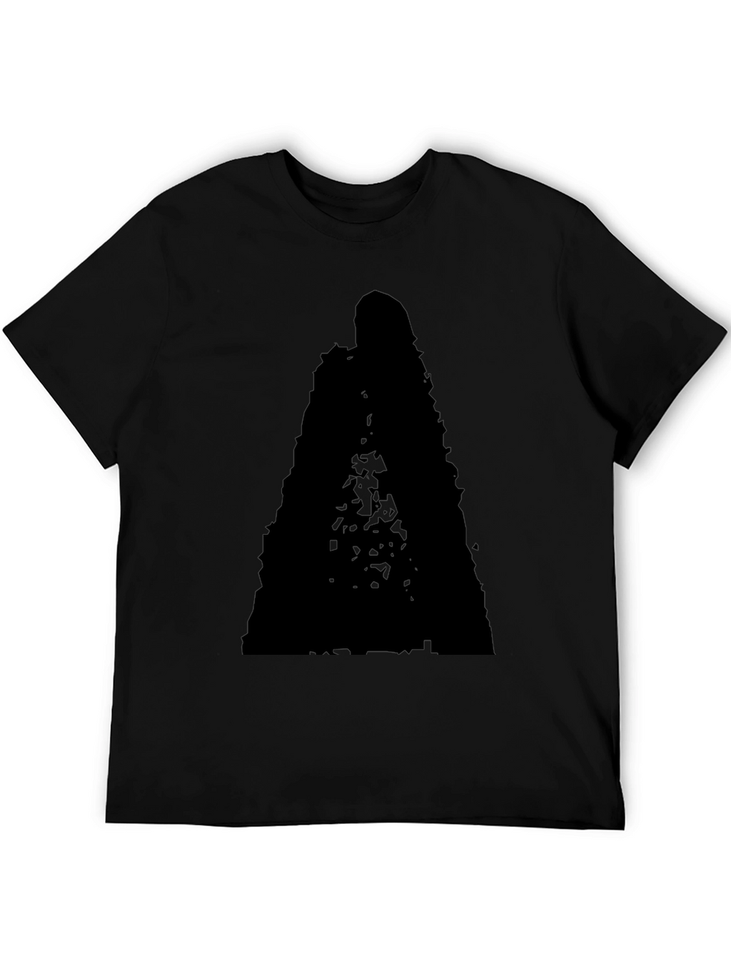 Dark Silhouette Graphic Tee - Mens Black T-Shirt