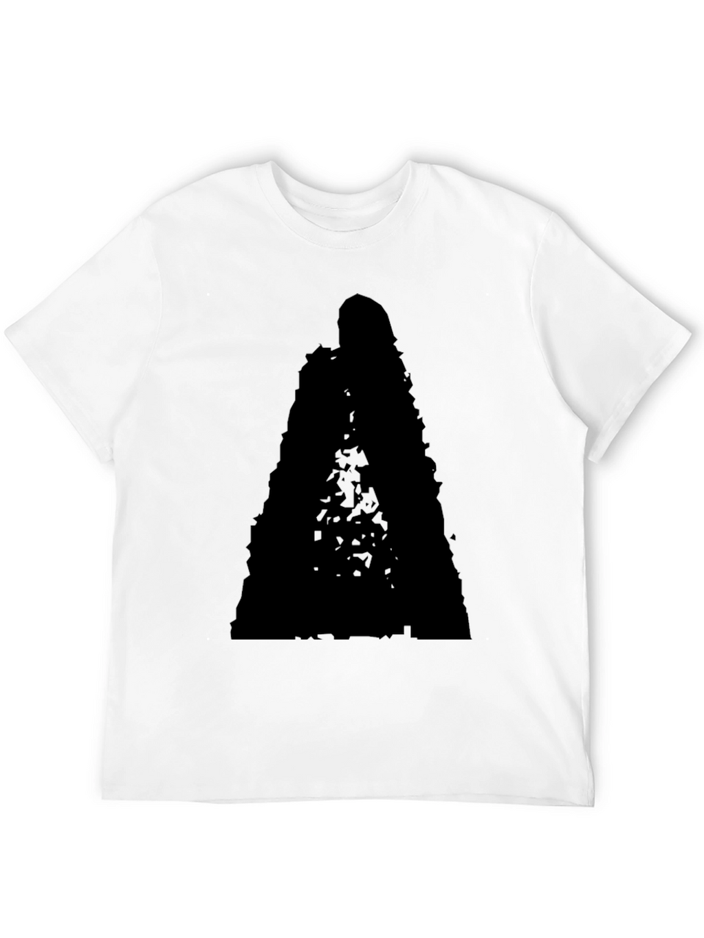 Dark Silhouette Graphic Tee - Mens Black T-Shirt