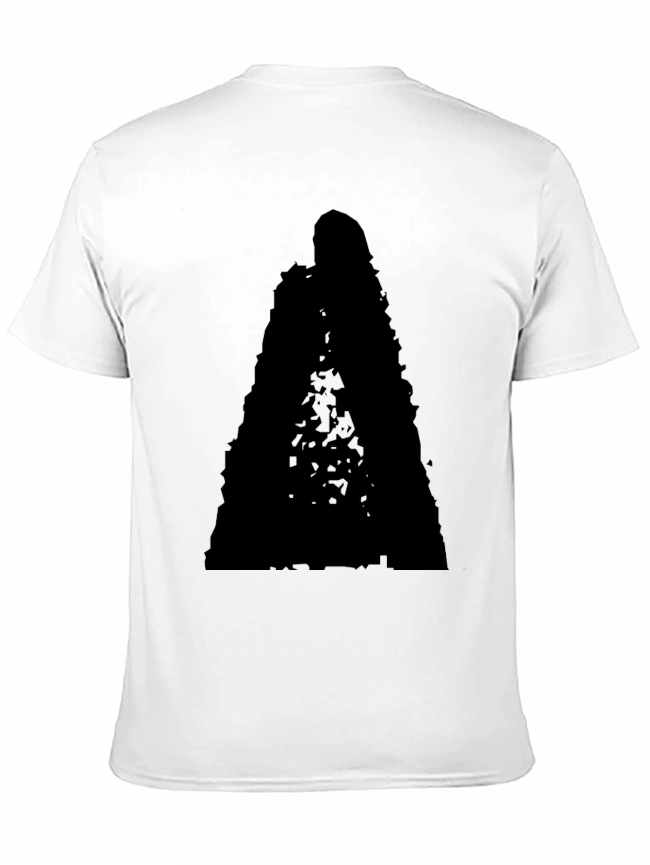 Dark Silhouette Graphic Tee - Mens Black T-Shirt
