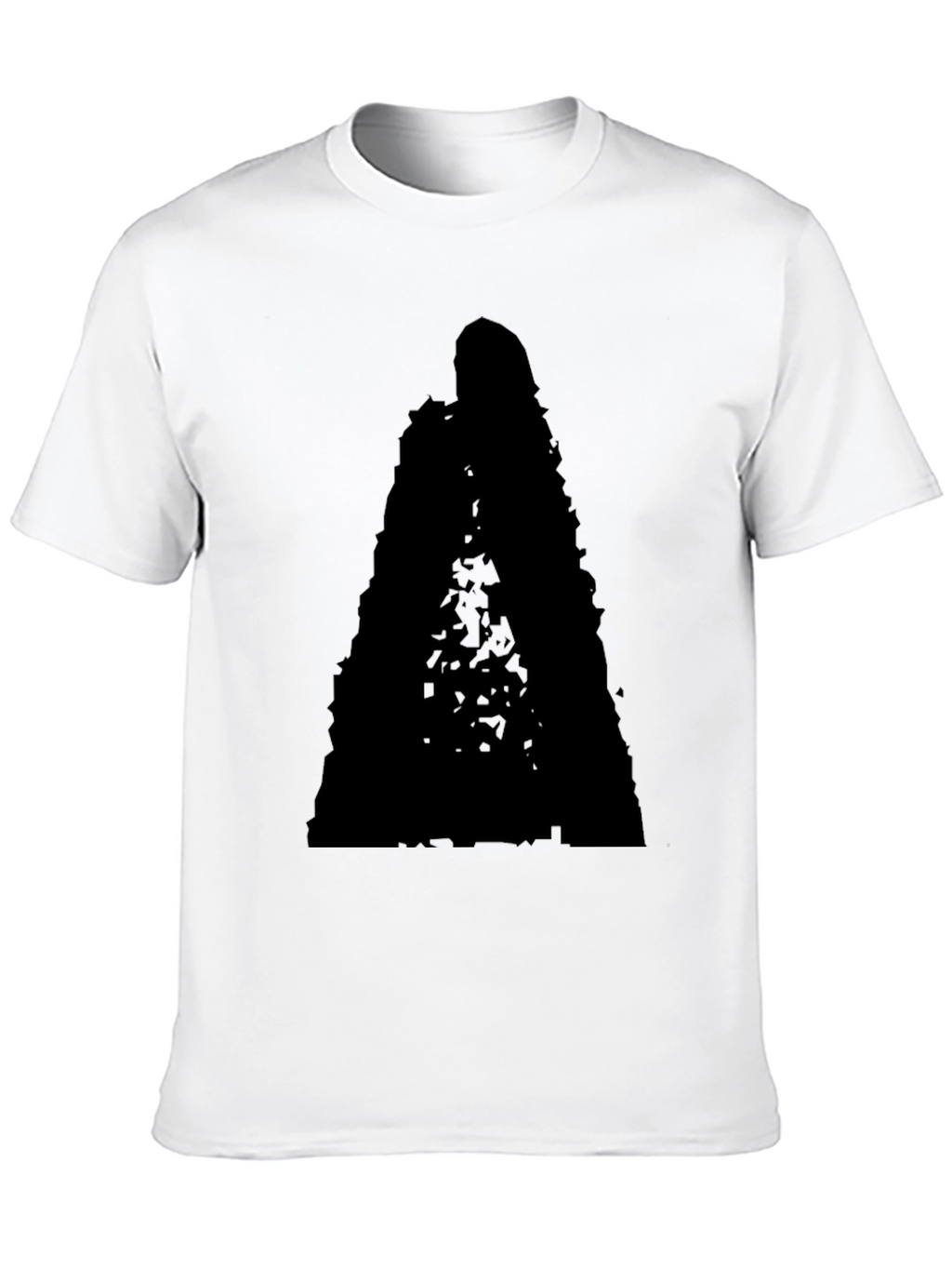 Dark Silhouette Graphic Tee - Mens Black T-Shirt