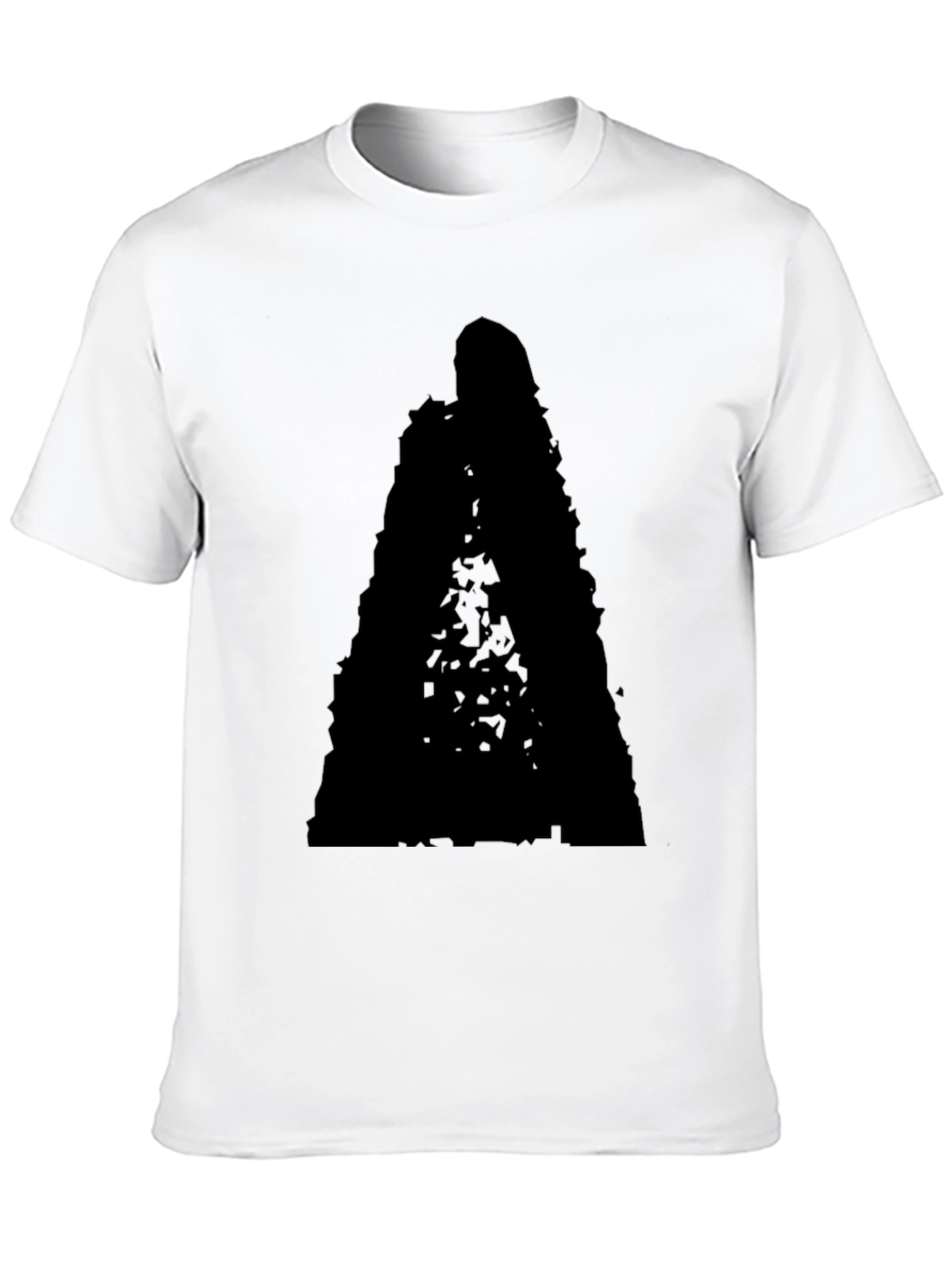 Dark Silhouette Graphic Tee - Mens Black T-Shirt